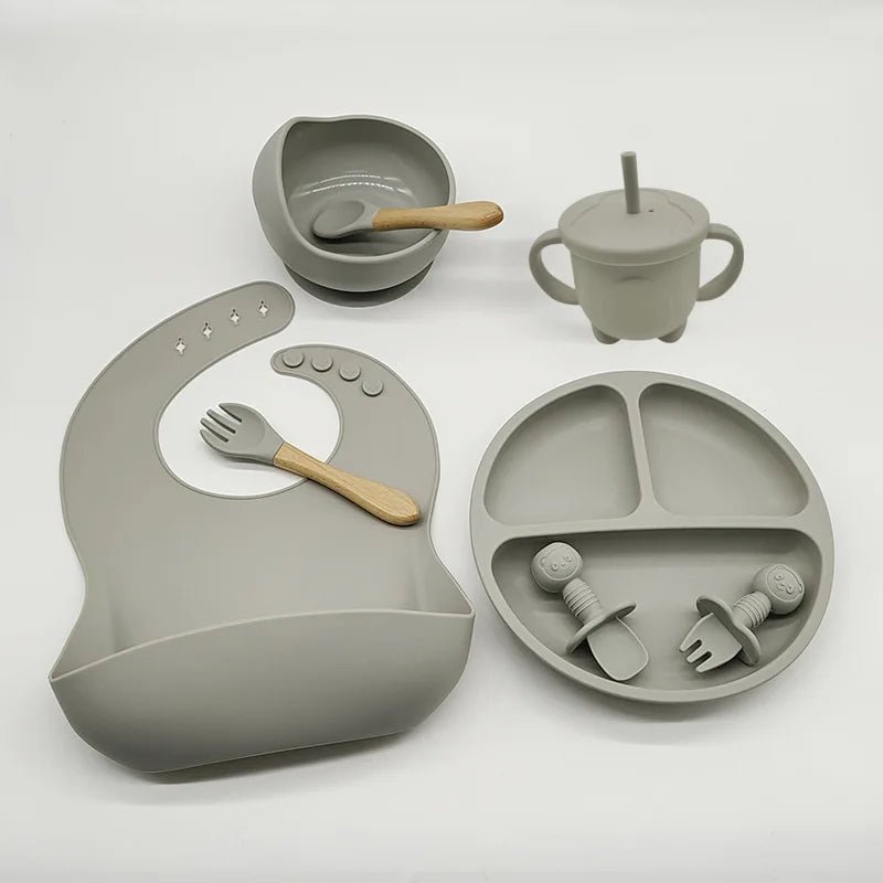 VAISSELLE BEBE - TablewareBabySet™ - Cendre - Le Coin de Bébé