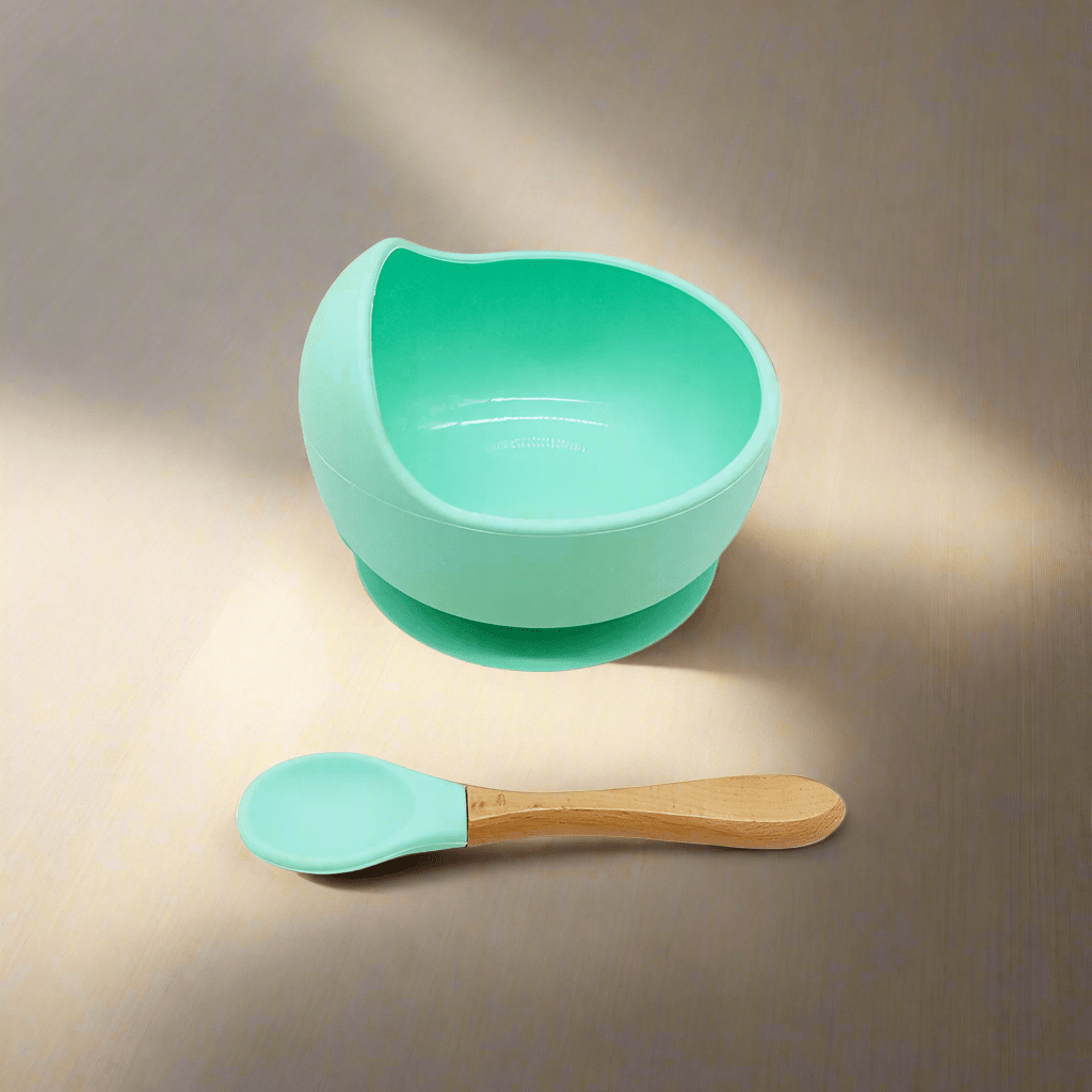 VAISSELLE BEBE - TablewareBabySet™ - Menthe - Le Coin de Bébé