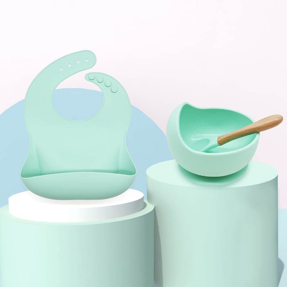 VAISSELLE BEBE - TablewareBabySet™ - Menthe - Le Coin de Bébé