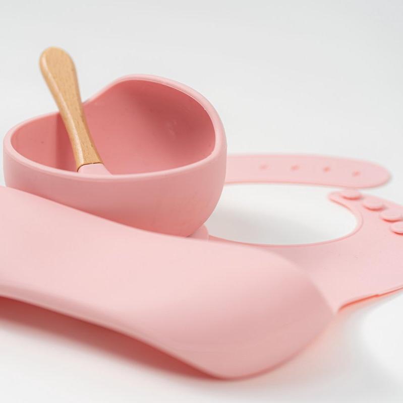 VAISSELLE BEBE - TablewareBabySet™ - Rose - Le Coin de Bébé