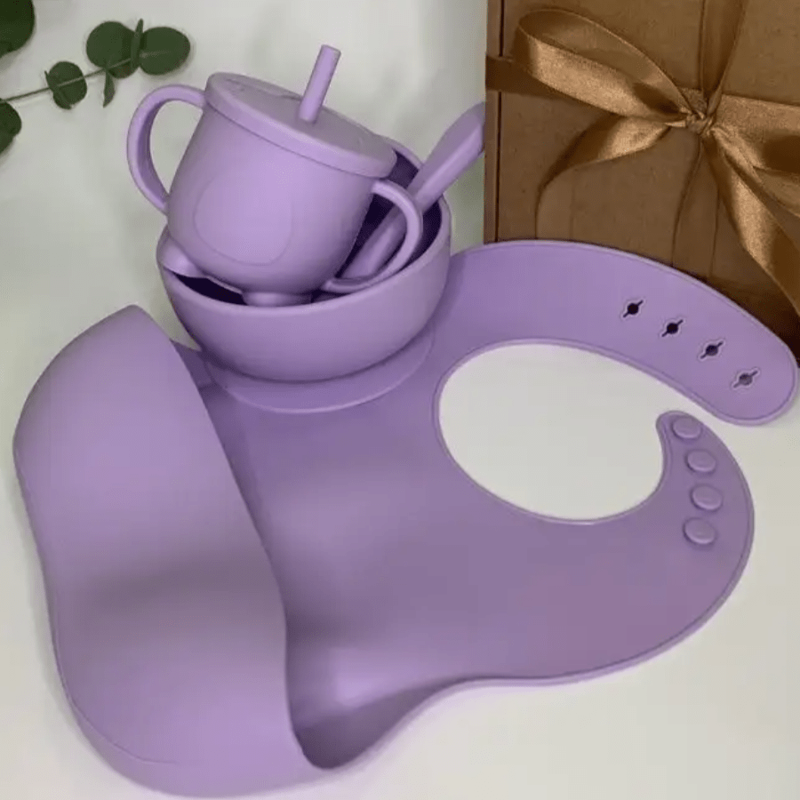 VAISSELLE BEBE - TablewareBabySet™ - Violet - Le Coin de Bébé