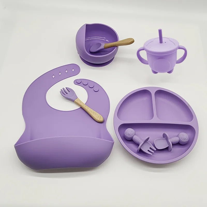 VAISSELLE BEBE - TablewareBabySet™ - Violet - Le Coin de Bébé