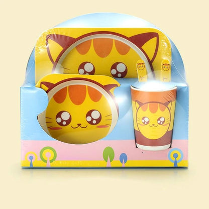 VAISSELLE BEBE - BambooKid™ - Chat - Le Coin de Bébé
