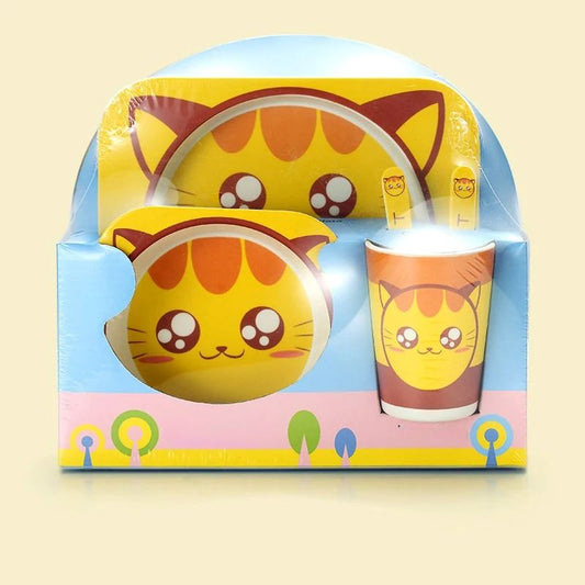 VAISSELLE BEBE - BambooKid™ - Chat - Le Coin de Bébé