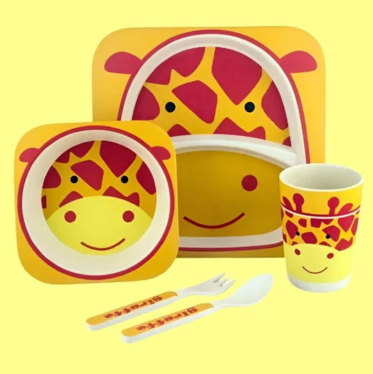 VAISSELLE BEBE - BambooKid™ - Giraffe - Le Coin de Bébé
