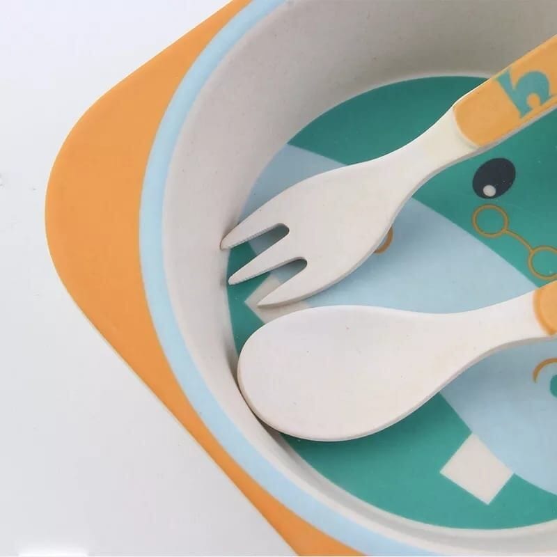 VAISSELLE BEBE - BambooKid™ - Hipopotam - Le Coin de Bébé