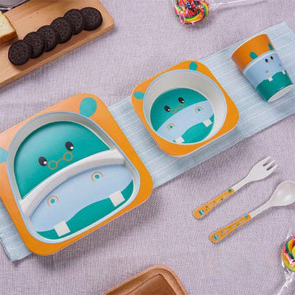 VAISSELLE BEBE - BambooKid™ - Hipopotam - Le Coin de Bébé