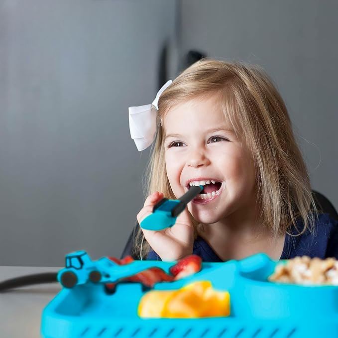 VAISSELLE BEBE - CoursePlate™ - Bleu - Le Coin de Bébé