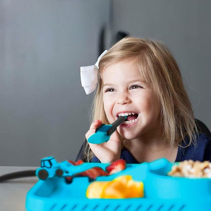 VAISSELLE BEBE - CoursePlate™ - Bleu - Le Coin de Bébé