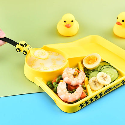VAISSELLE BEBE - CoursePlate™ - Jaune - Le Coin de Bébé