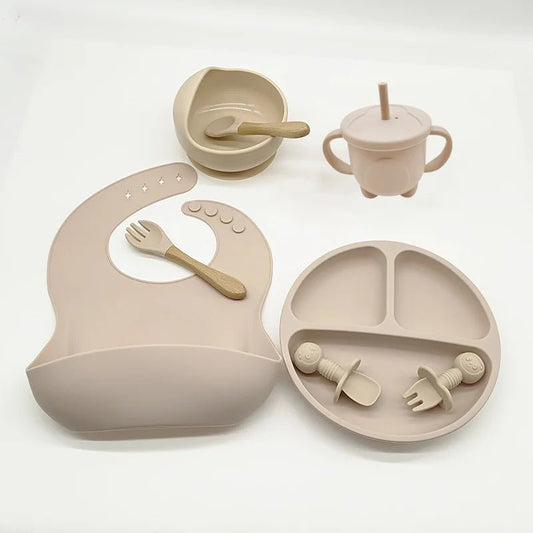VAISSELLE BEBE - TablewareBabySet™ - Beige - Le Coin de Bébé