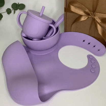VAISSELLE BEBE - TablewareBabySet™ - Violet - Le Coin de Bébé
