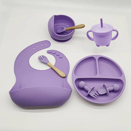 VAISSELLE BEBE - TablewareBabySet™ - Violet - Le Coin de Bébé
